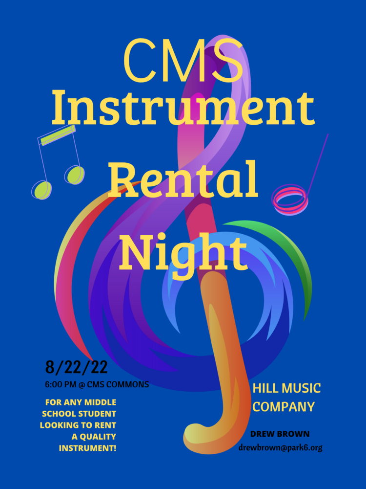 CMS Instrument Rental Night