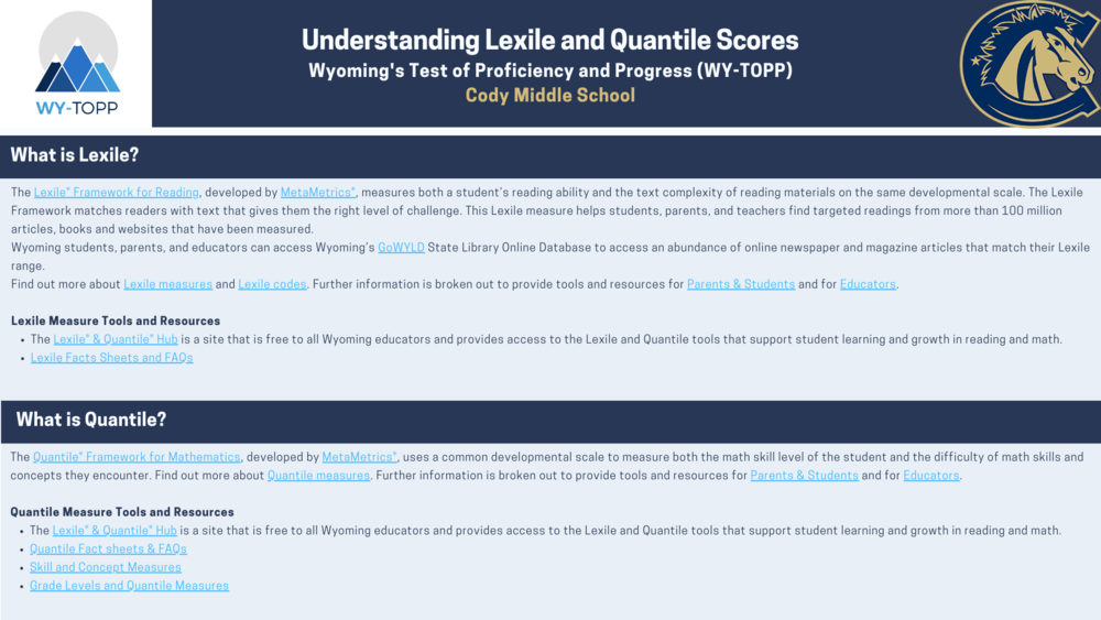 Understanding Lexile and Quantile Scores