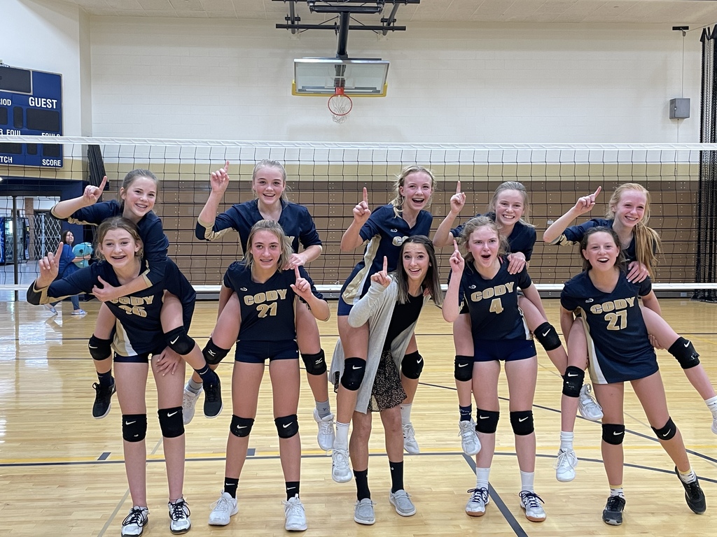 7th Grade Girls Volleyball Conference Champions
