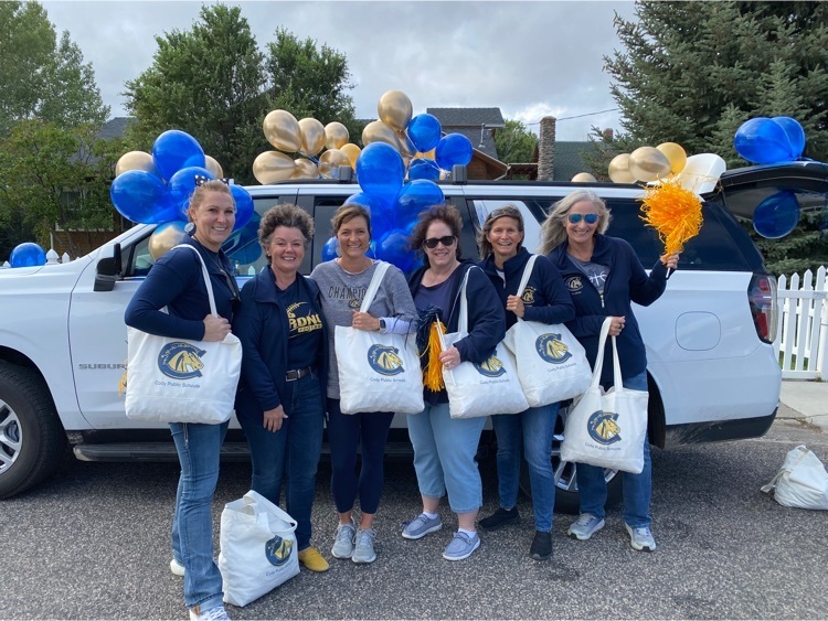 Cody High Homecoming Parade & our dynamic Board of Trustees  
