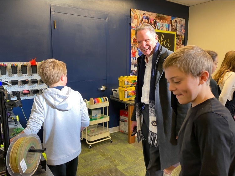 Superintendent Orndorff enjoying time with our scholars