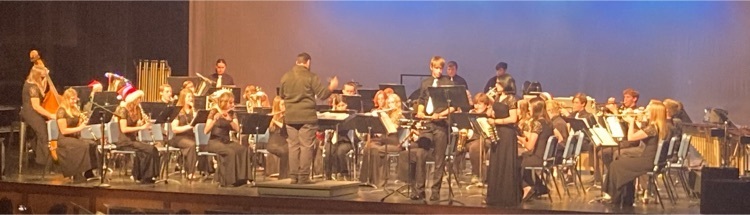 Cody High School Christmas concert.