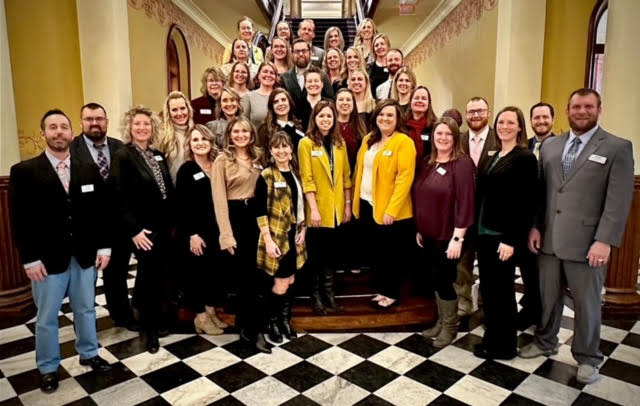 Park County School District Leaders representing in Cheyenne