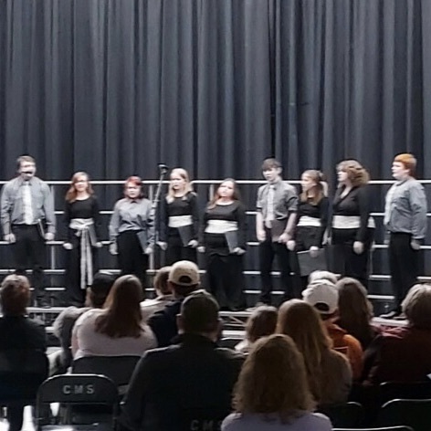 CMS & CHS music scholars sharing their vocal talents