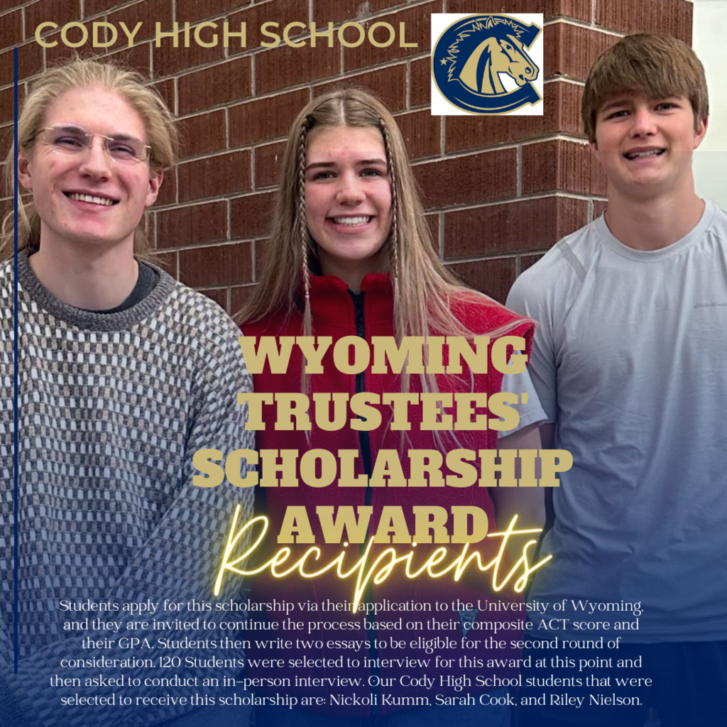 Wyoming Trustees' Scholarship Recipients