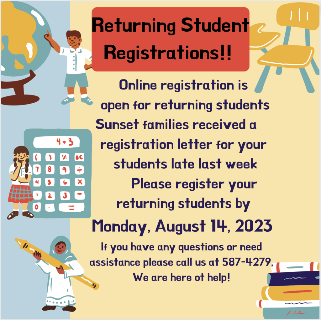 Returning registration
